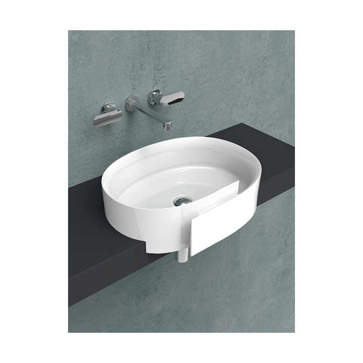 Flaminia Roll Раковина овальная Bianco 56x42, RL56S