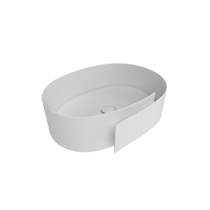 Раковина овальная Flaminia Roll 56x42 Latte, RL56LLAT