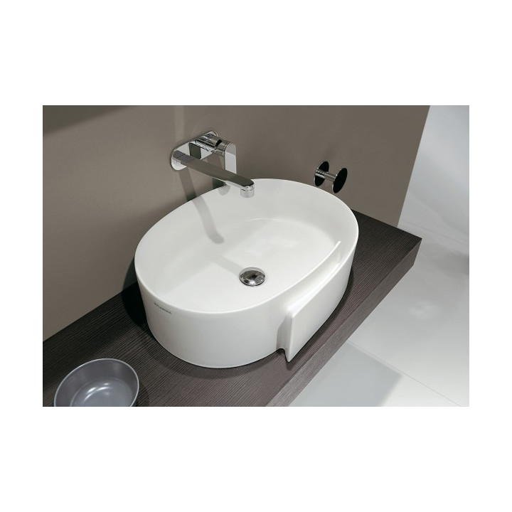 Раковина овальная Flaminia Roll 56x42 Latte, RL56LLAT