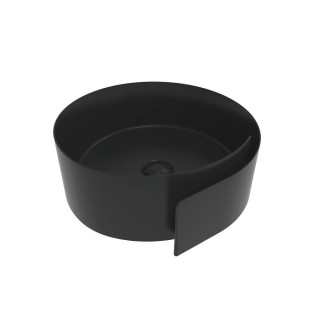 Раковина Flaminia Roll 44x44 Carbone, RL44LCAR