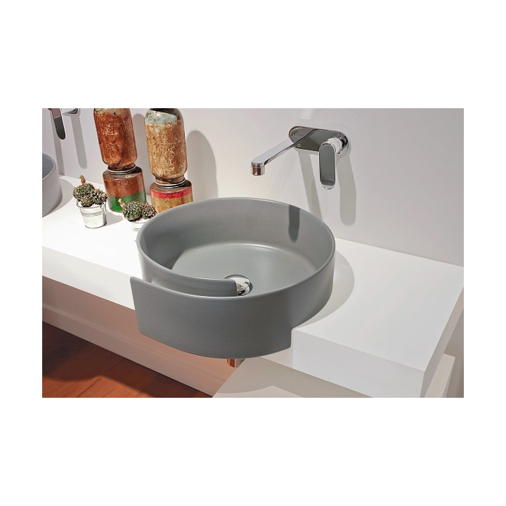 Flaminia Roll Раковина 44х44 Cenere, RL44SCEN