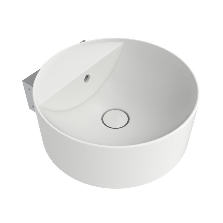 Раковина Flaminia Twin 42x42 см Latte, TW42SLAT