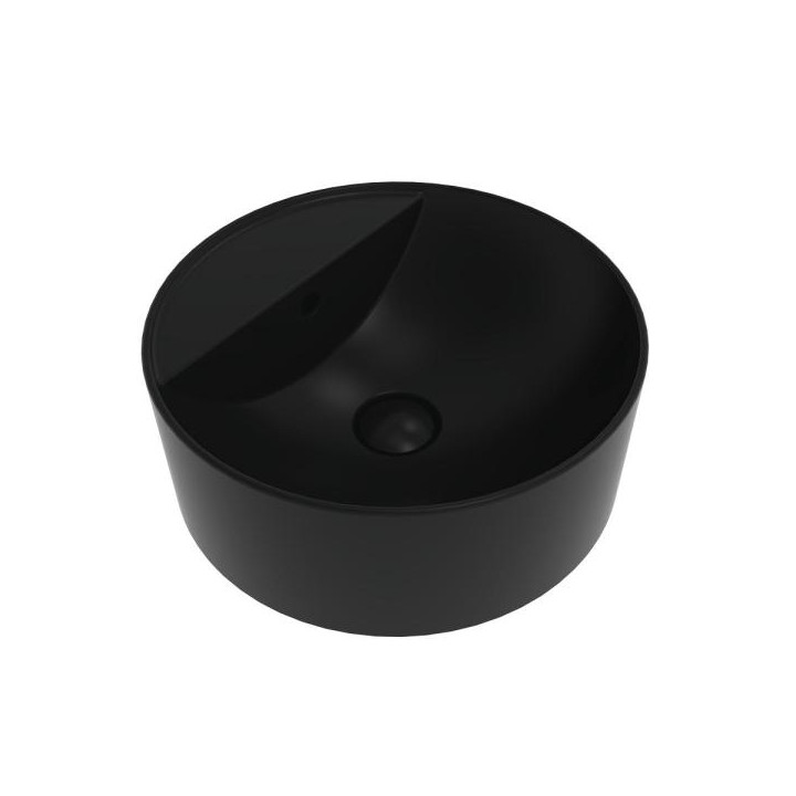 Раковина Flaminia Twin 42x42 Carbone, TW42ACAR