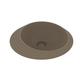 Flaminia Spire Раковина круглая 48x48 Fango