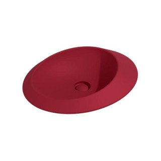 Flaminia Spire Раковина овальная 58x46 Rosso Rubens