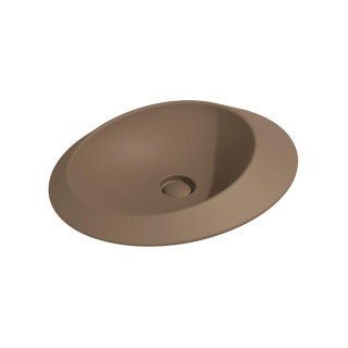 Flaminia Spire Раковина овальная 58x46 Fango