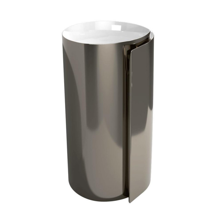 Раковина Flaminia Roll 44x44 Bianco/Platino, MR44PPLA