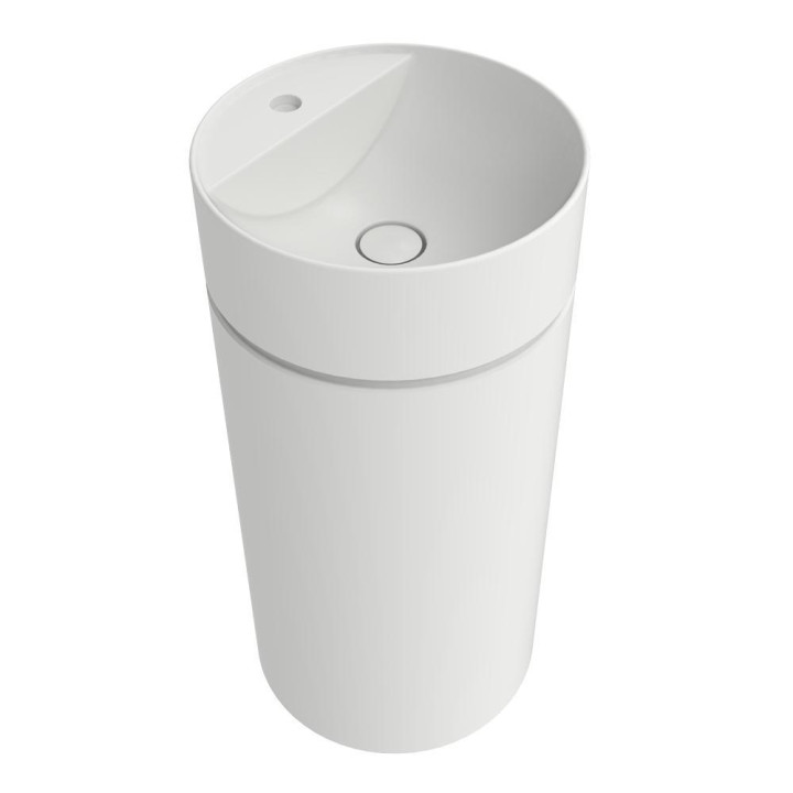 Раковина Flaminia Twin Latte 42x42, MTR42CLAT