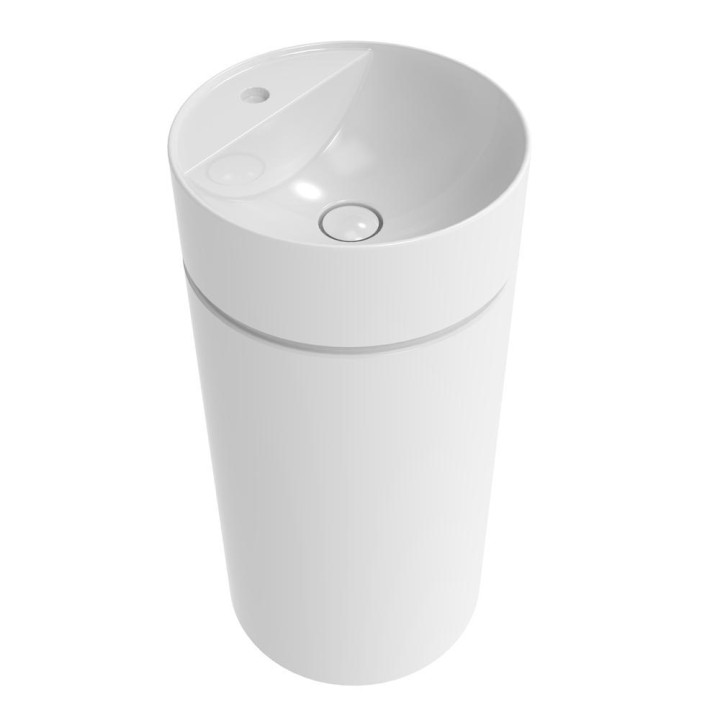 Раковина Flaminia Twin 42x42 Bianco, MTR42P