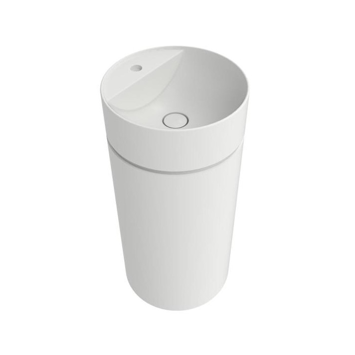 Раковина Flaminia Twin 42x42 Latte, MTR42PLAT