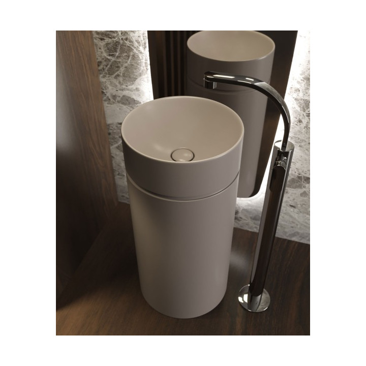 Раковина Flaminia Twin 42x42 Argilla, MTC42CARG