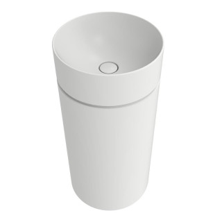 Раковина Flaminia Twin 42x42 Latte, MTC42CLAT