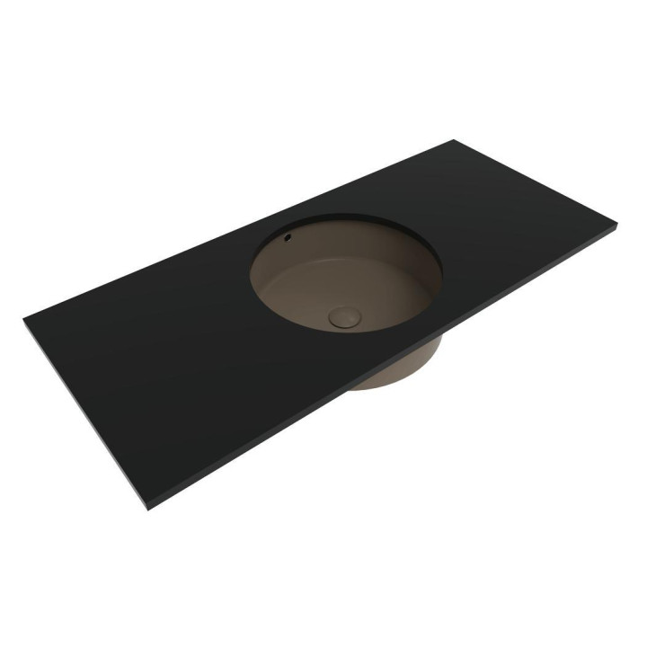 Раковина Flaminia Twin 42x42 Fango, 5057FAN