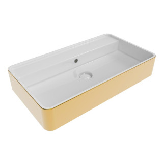 Раковина Flaminia Miniwash Fly Bianco/Oro, MW75PROR