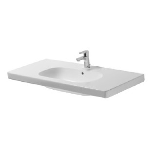 Duravit D-Code Раковина подвесная 105x48x18 см белый глянцевый