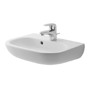 Duravit D-Code Раковина подвесная 45x34x14.5 см белый глянцевый