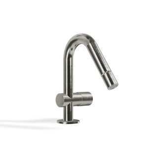 Treemme 22mm Смеситель для биде без донного клапана Brushed Stainless Steel