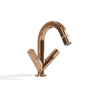 Treemme Appia Смеситель для биде без донного клапана Brushed Rose Gold