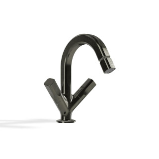 Treemme Appia Смеситель для биде без донного клапана Brushed Black Chrome