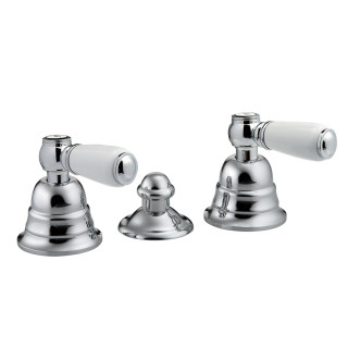 Treemme Old Italy Смеситель для биде на 3 отверстия Chrome