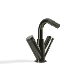 Treemme X-Change Смеситель для биде Brushed Black Chrome