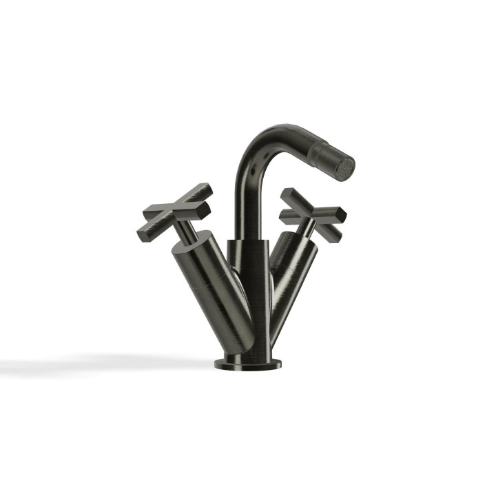 Смеситель для биде Treemme Brushed Black Chrome, IT1024CZXVZZ