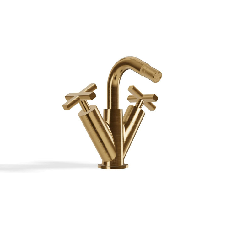 Смеситель Treemme Line Brushed Gold, IT1024DZXVZZ