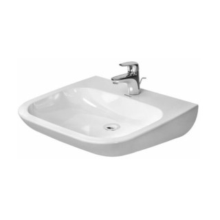 Duravit D-Code Раковина подвесная 60x55.5x15.5 см белый глянцевый