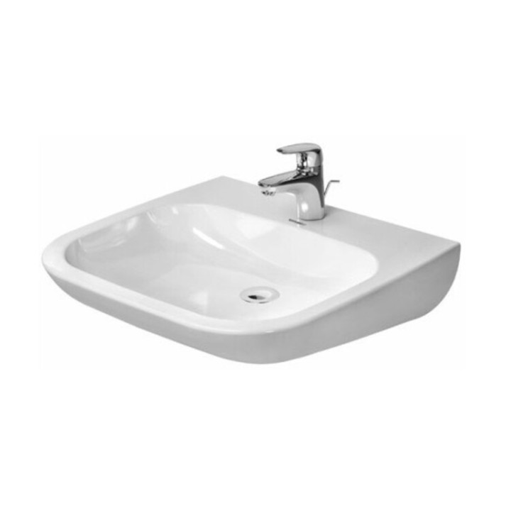 Подвесная раковина Duravit D-Code 60 см белая, 23136000002