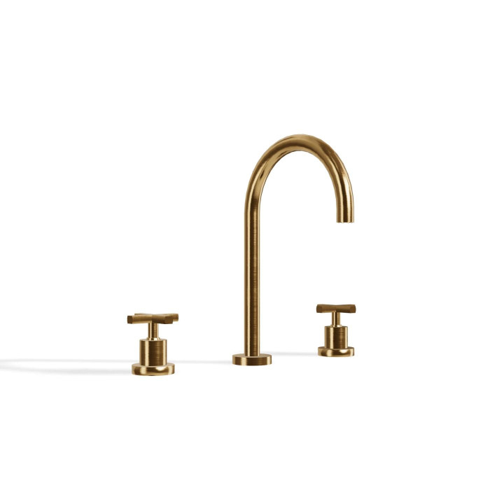 Купите смеситель Treemme Line Brushed Gold, IT1016DZXVZZ