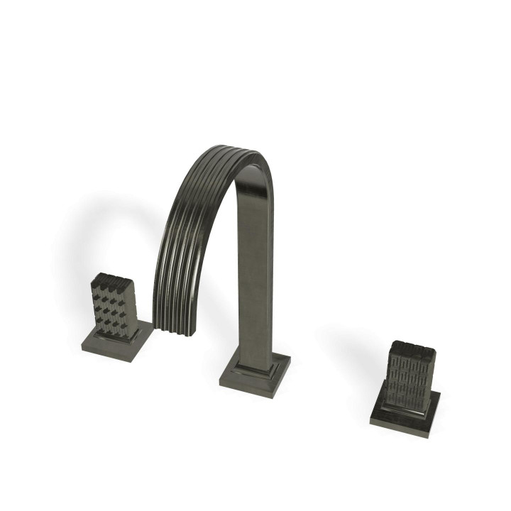 Смеситель Treemme Kea Brushed Black Chrome, IT3A16CZROZZ