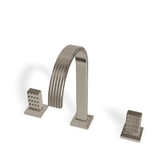 Treemme Kea Смеситель для раковины на 3 отверстия Brushed Nickel