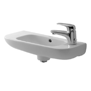Duravit D-Code Раковина подвесная 50x22x13.5 см белый глянцевый