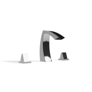 Treemme Arche Смеситель для раковины на 3 отверстия Chrome