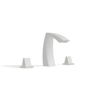 Treemme Arche Смеситель для раковины на 3 отверстия Matt White