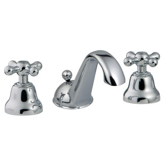 Treemme Romantica Смеситель для раковины на 3 отверстия Chrome