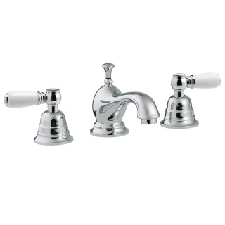 Treemme Old Italy Смеситель для раковины на 3 отверстия Chrome