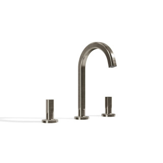 Treemme Appia Смеситель для раковины на 3 отверстия Brushed Nickel