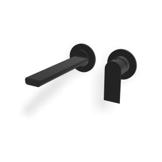 Treemme Bamboo Смеситель для раковины на 2 отверстия Matt Black