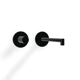 Treemme 28mm Смеситель для раковины на 2 отверстия Gun Metal-PVD