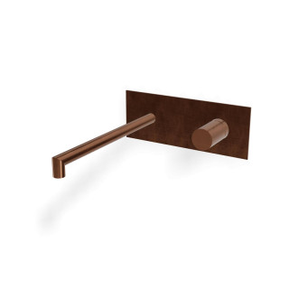 Treemme 28mm Смеситель для раковины на 2 отверстия Bronze-PVD