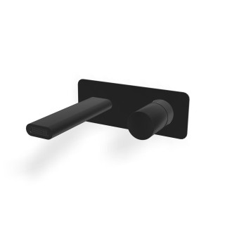 Treemme NANOtech Смеситель для раковины на 2 отверстия Matt Black