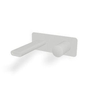 Treemme NANOtech Смеситель для раковины на 2 отверстия Matt White