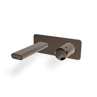 Treemme NANOtech Смеситель для раковины на 2 отверстия Polished Black Chrome