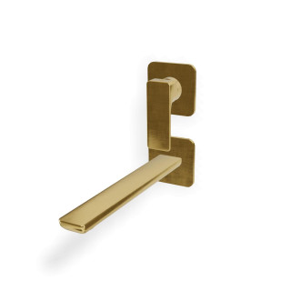 Treemme Hask Смеситель для раковины на 2 отверстия Brushed Brass