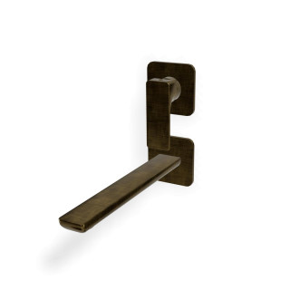 Treemme Hask Смеситель для раковины на 2 отверстия Brushed Burnished