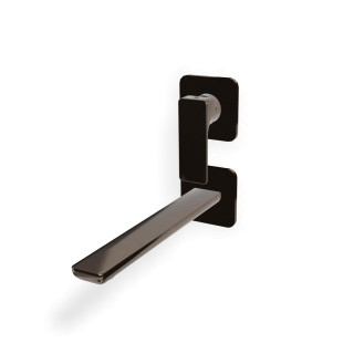 Treemme Hask Смеситель для раковины на 2 отверстия Polished Black Chrome