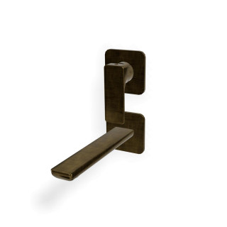 Treemme Hask Смеситель для раковины на 2 отверстия Brushed Burnished