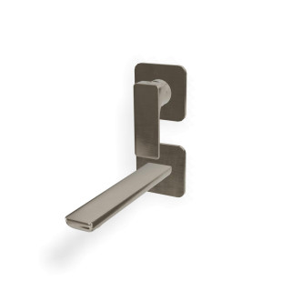 Treemme Hask Смеситель для раковины на 2 отверстия Brushed Nickel