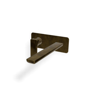 Treemme Hask Смеситель для раковины на 2 отверстия Brushed Burnished